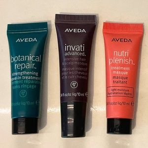 Aveda hair samples